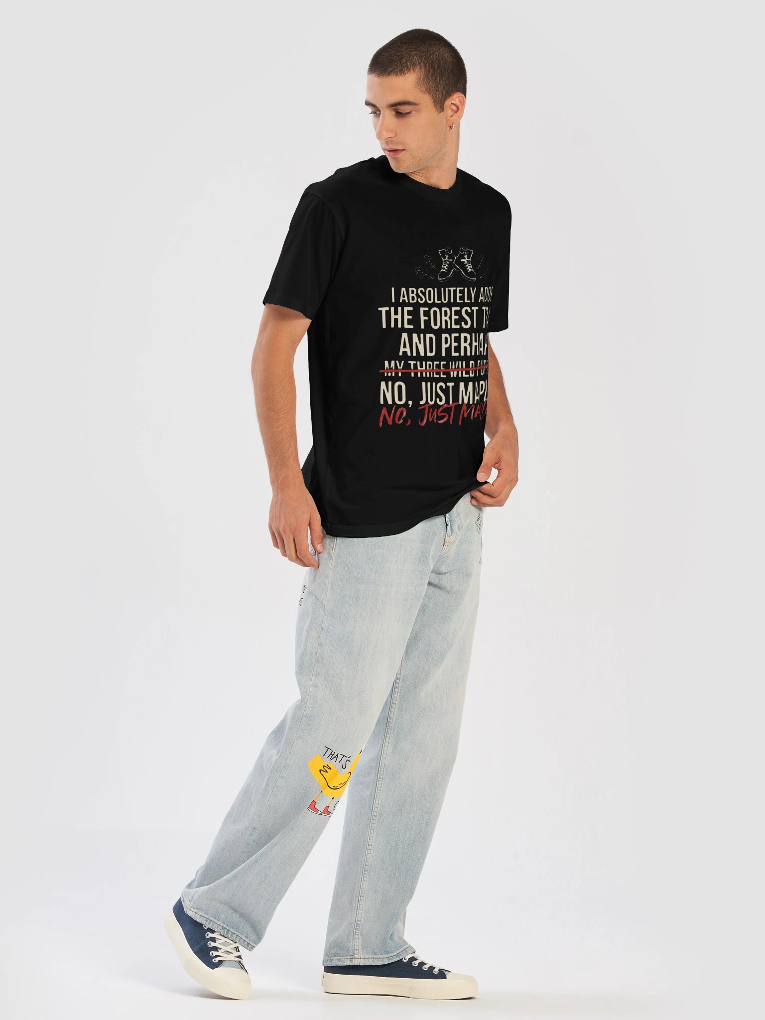 I Absolutely Adore The Forest Trail T-Shirt | Funny Nature & Hiking Graphic Tee product image (25)