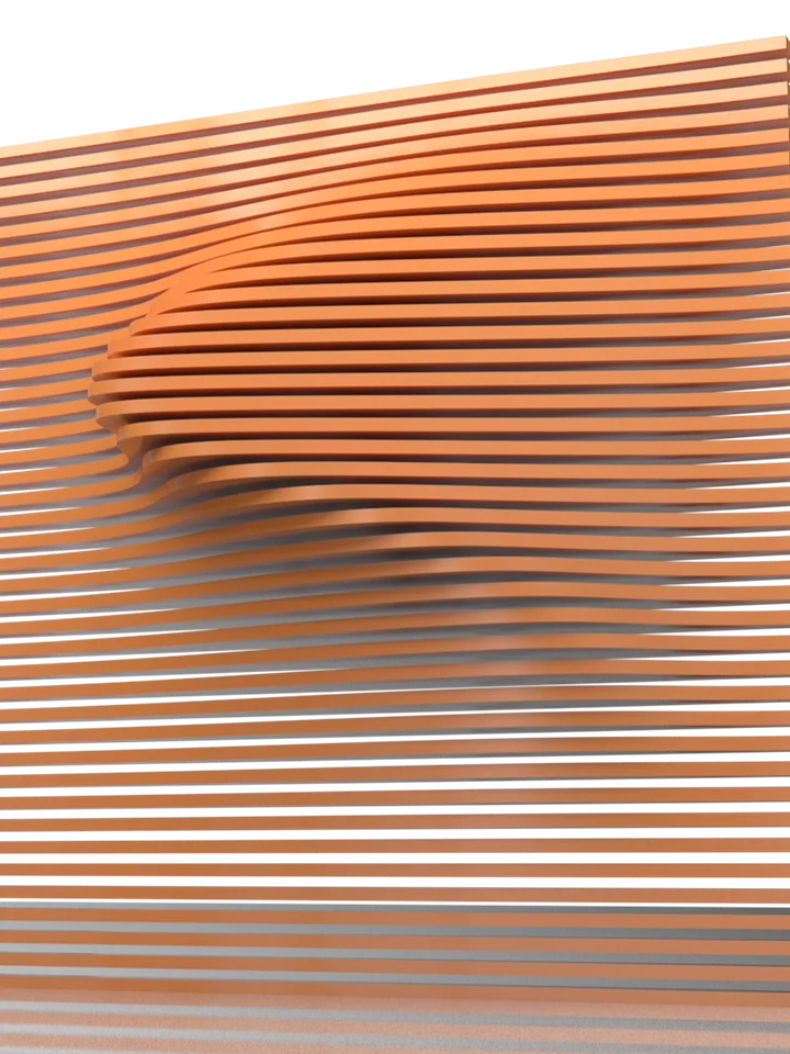 Parametric Wall Facade Design Grasshopper Rhino Files Download product image (2)