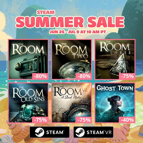 Only a few hours left to get up to 85% off all our games in the Steam Summer Sale! 😎🏖️
https://bit.ly/Steam_FireproofGames

#...