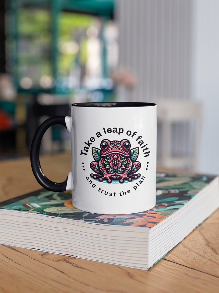 Frog, Faith, and Trust, Animal, Inspiration, Mug product image (2)