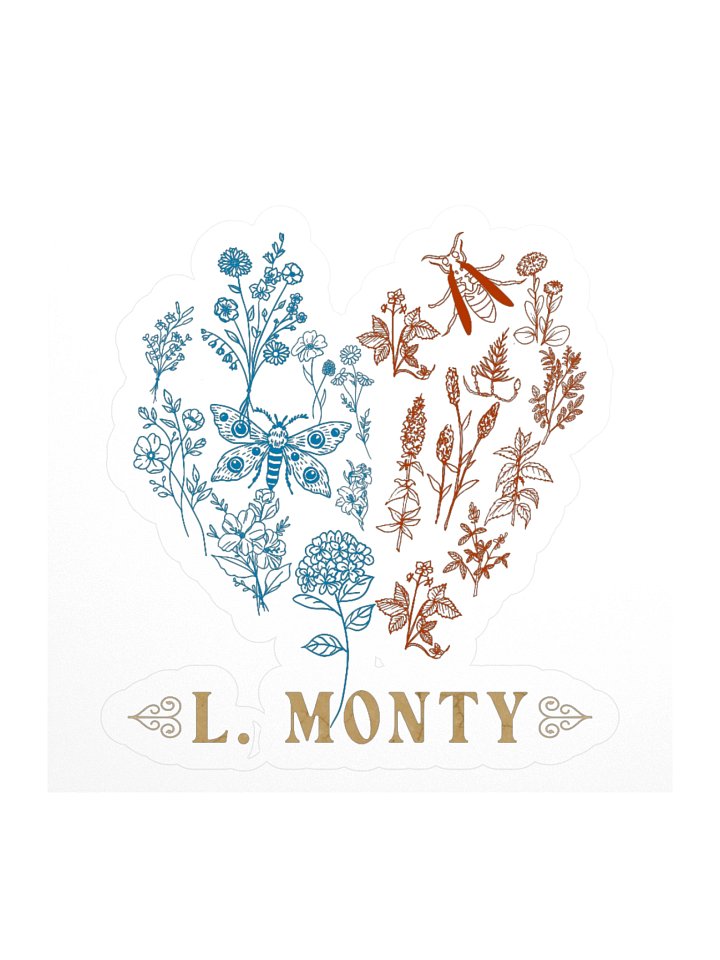 L. Monty Heart Sticker product image (2)