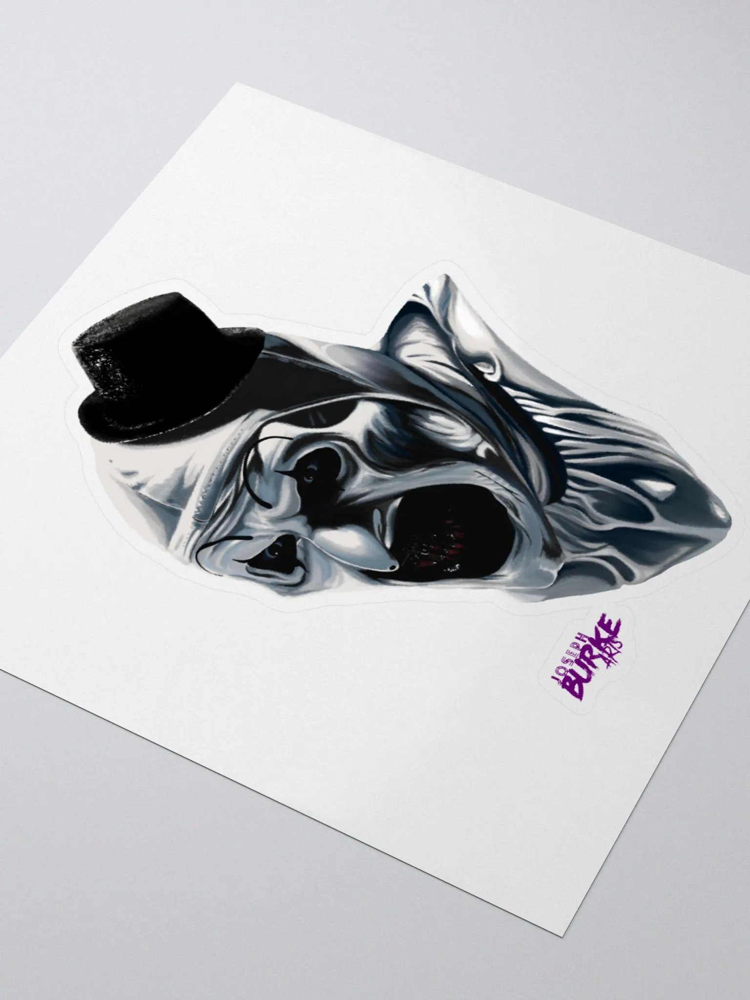 Get Terrified "ART" Sticker product image (3)