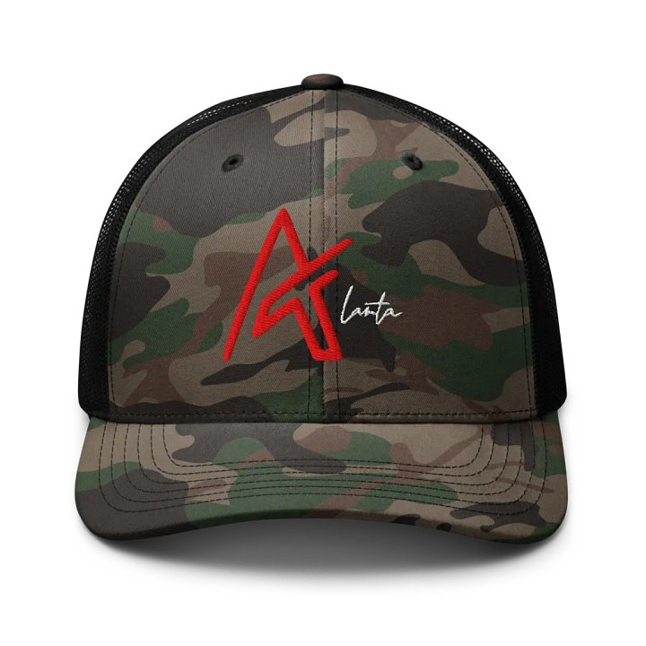Atlanta Camouflage Trucker Hat product image (1)