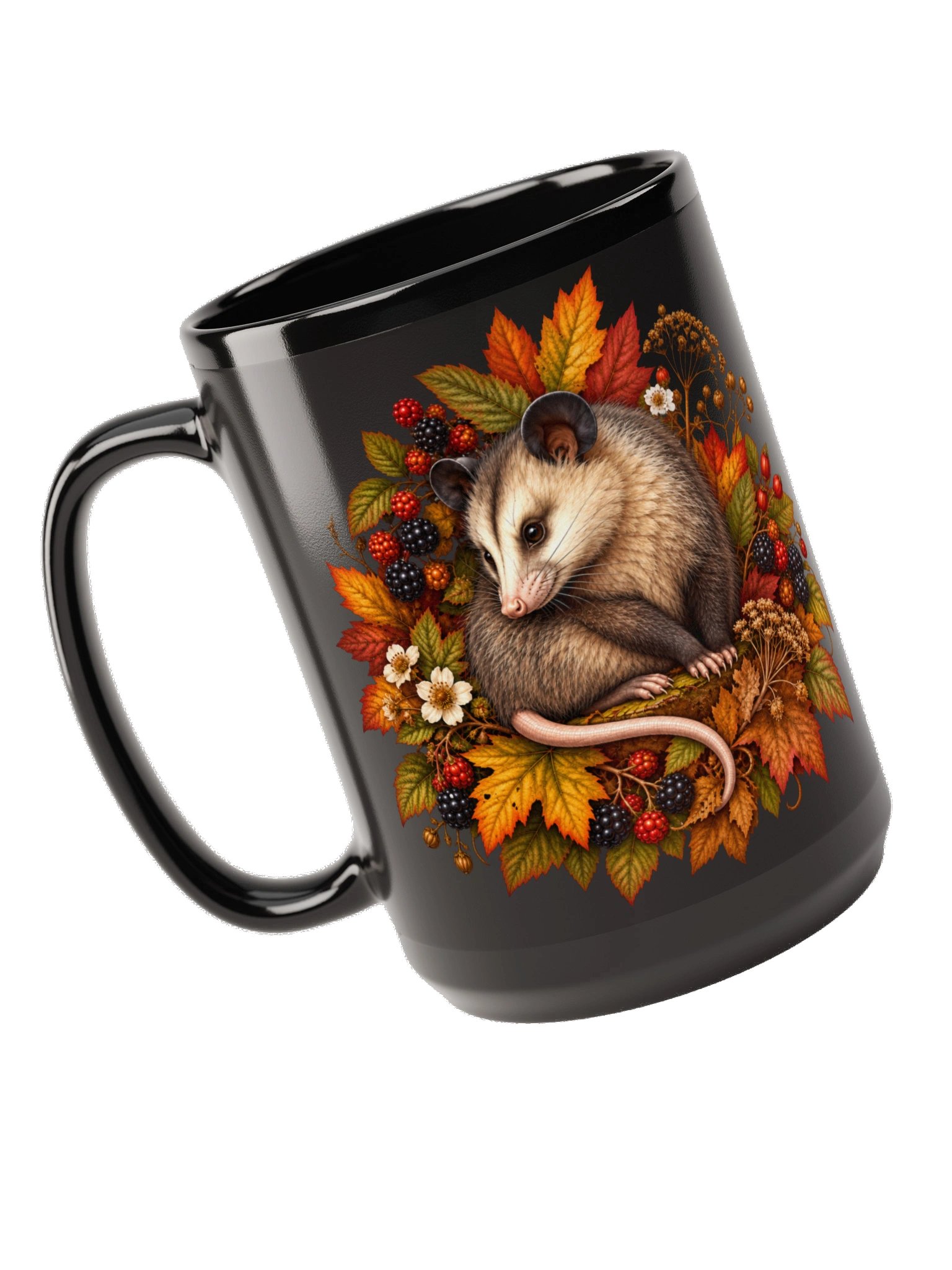 The Good Berries Black Mug product image (3)