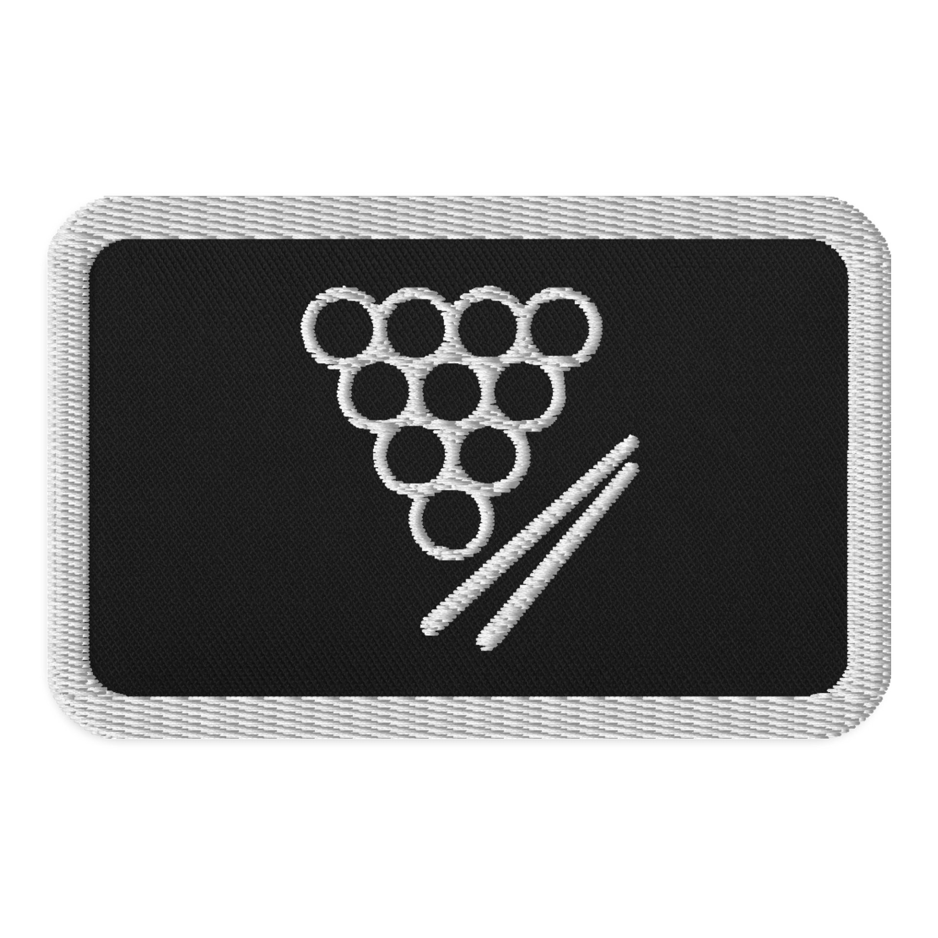 Triangular Billiard Embroidered Patch Set product image (1)
