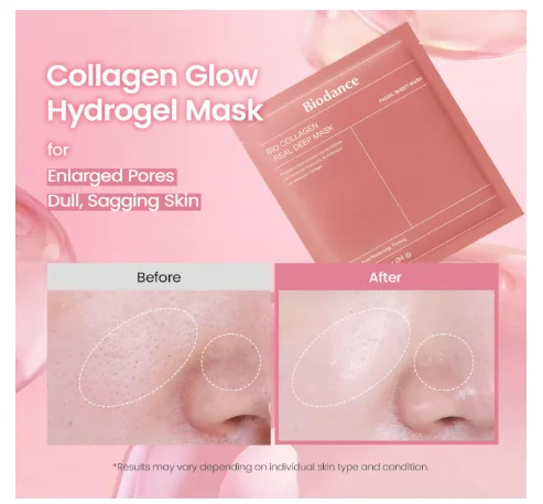 BIODANCE Bio-Collagen Real Deep Mask, Hydrating Overnight Hydrogel Face Mask, Pore Minimizing, Elasticity, Plumping, Travel Essentials & Self Care Gifts for Women, Korean Skin Care product image (4)