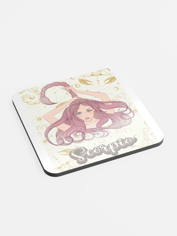 Scorpio Cork Coaster product image (2)
