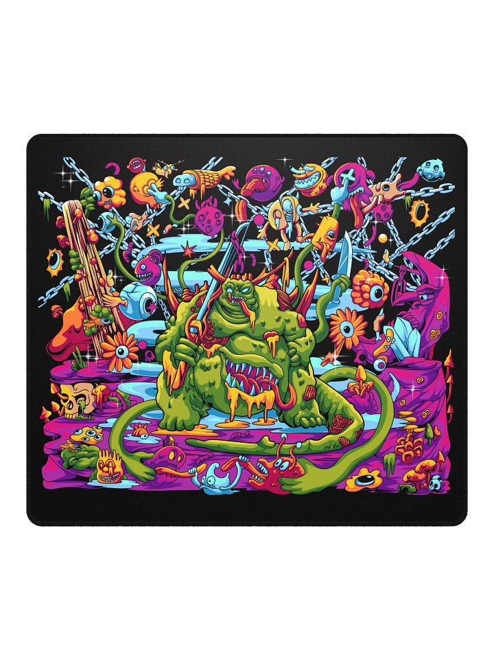 TotalL Black Gaming Mouse Pad product image (1)