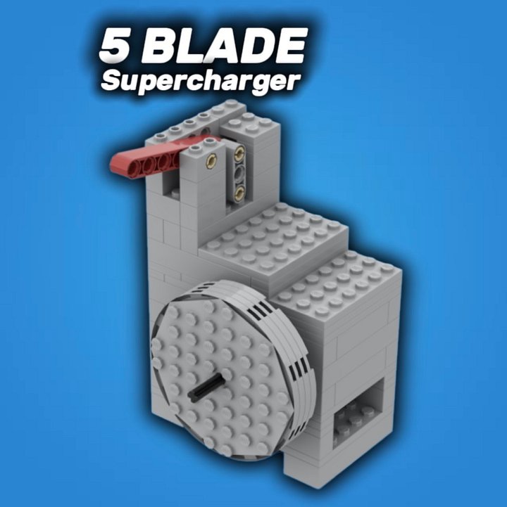 5 Blade Vacuum Supercharger(COMPLETE KIT) product image (1)