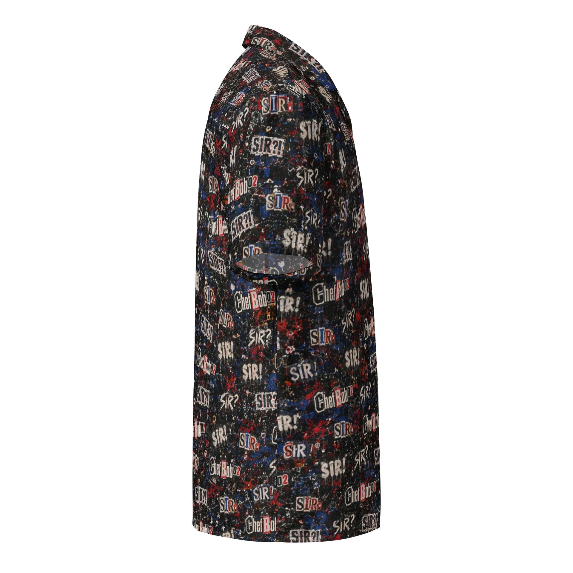 CB02 - ‘SIR’ Allover Print Button-Up product image (4)