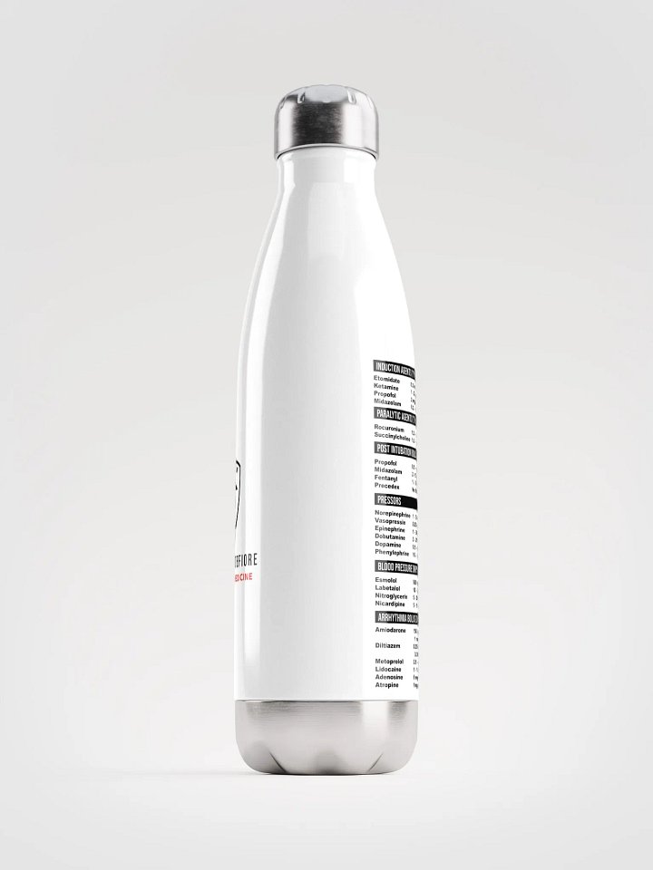 JMEM Resus Water Bottle (white) product image (2)