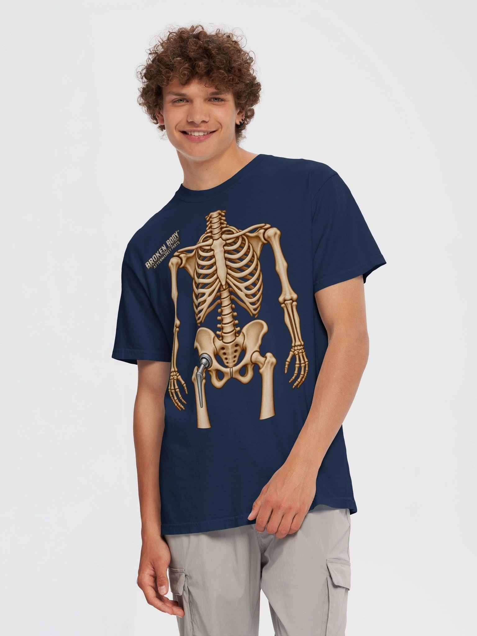 Hip Replacement Shirt — Aftermarket Parts Right Hip Front & Back Tee | Rebuild Shop product image (6)