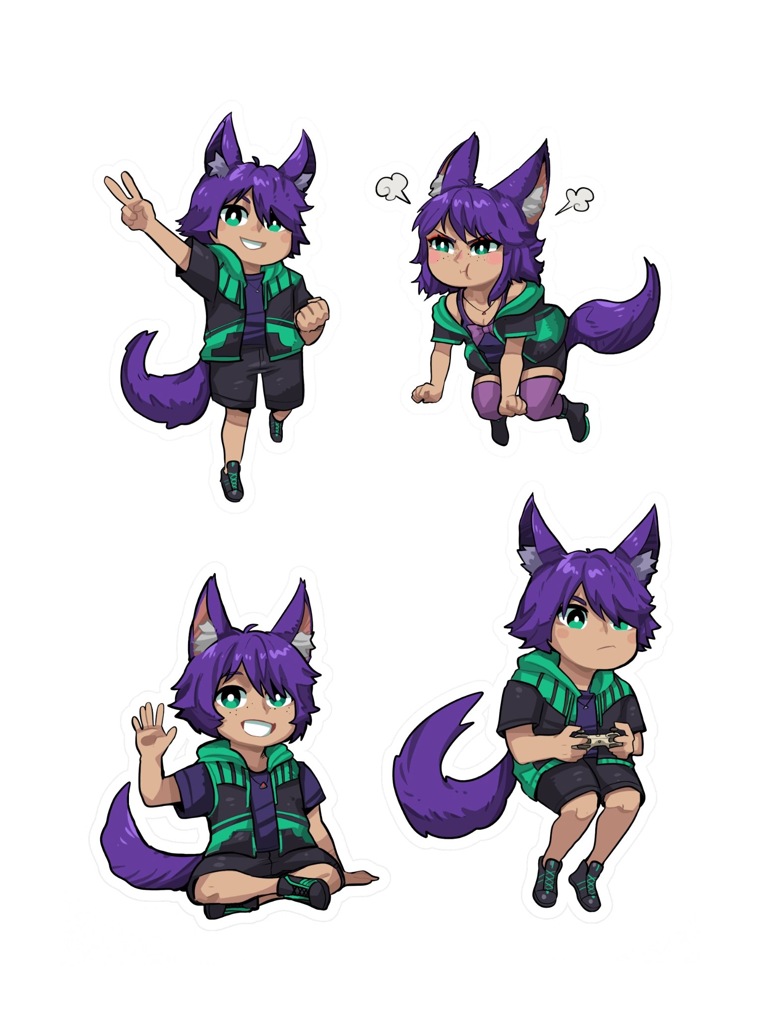 Chibi Ven Sticker Sheet product image (3)