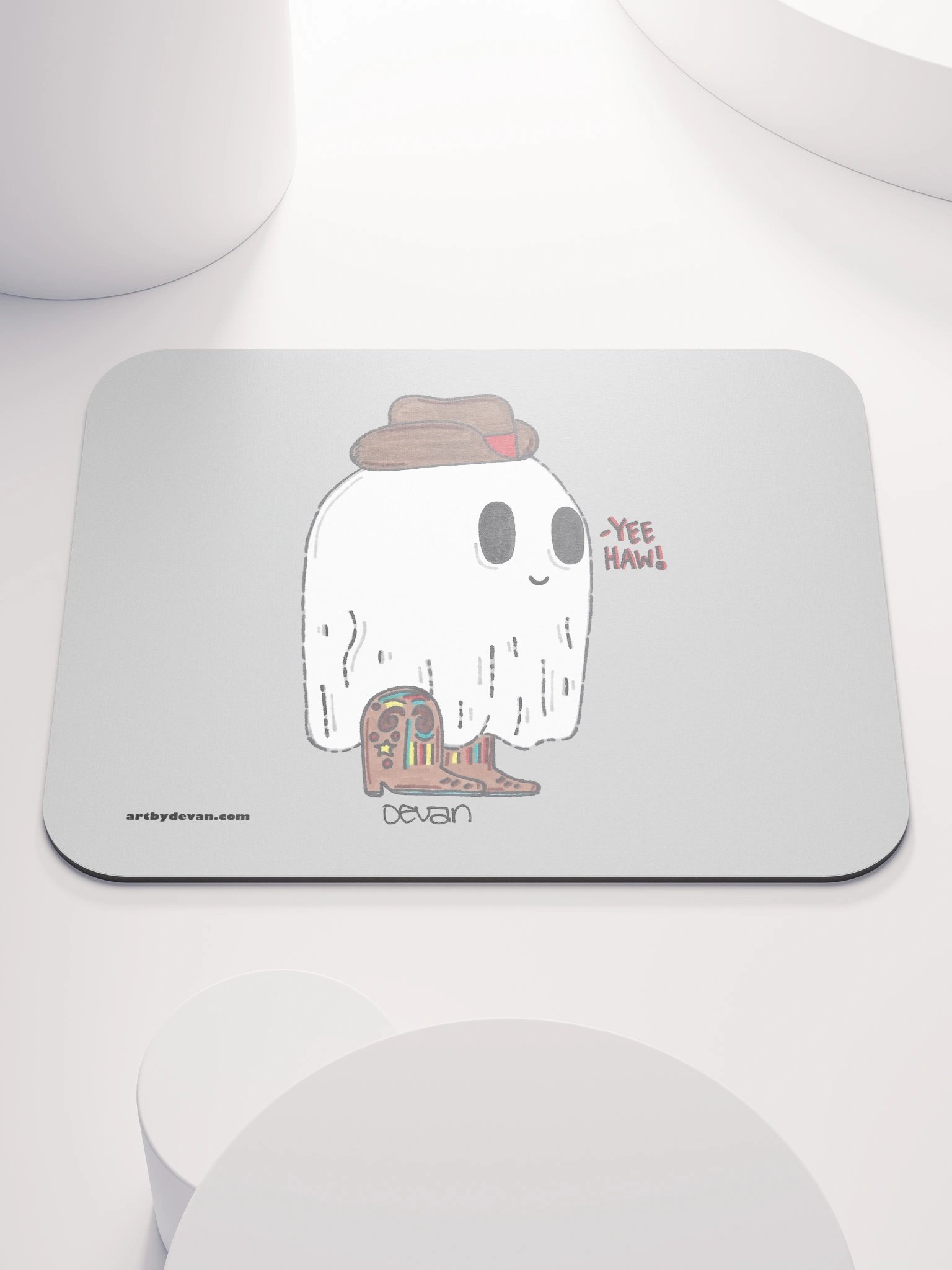 Ghost: Cowboy Mousepad product image (1)