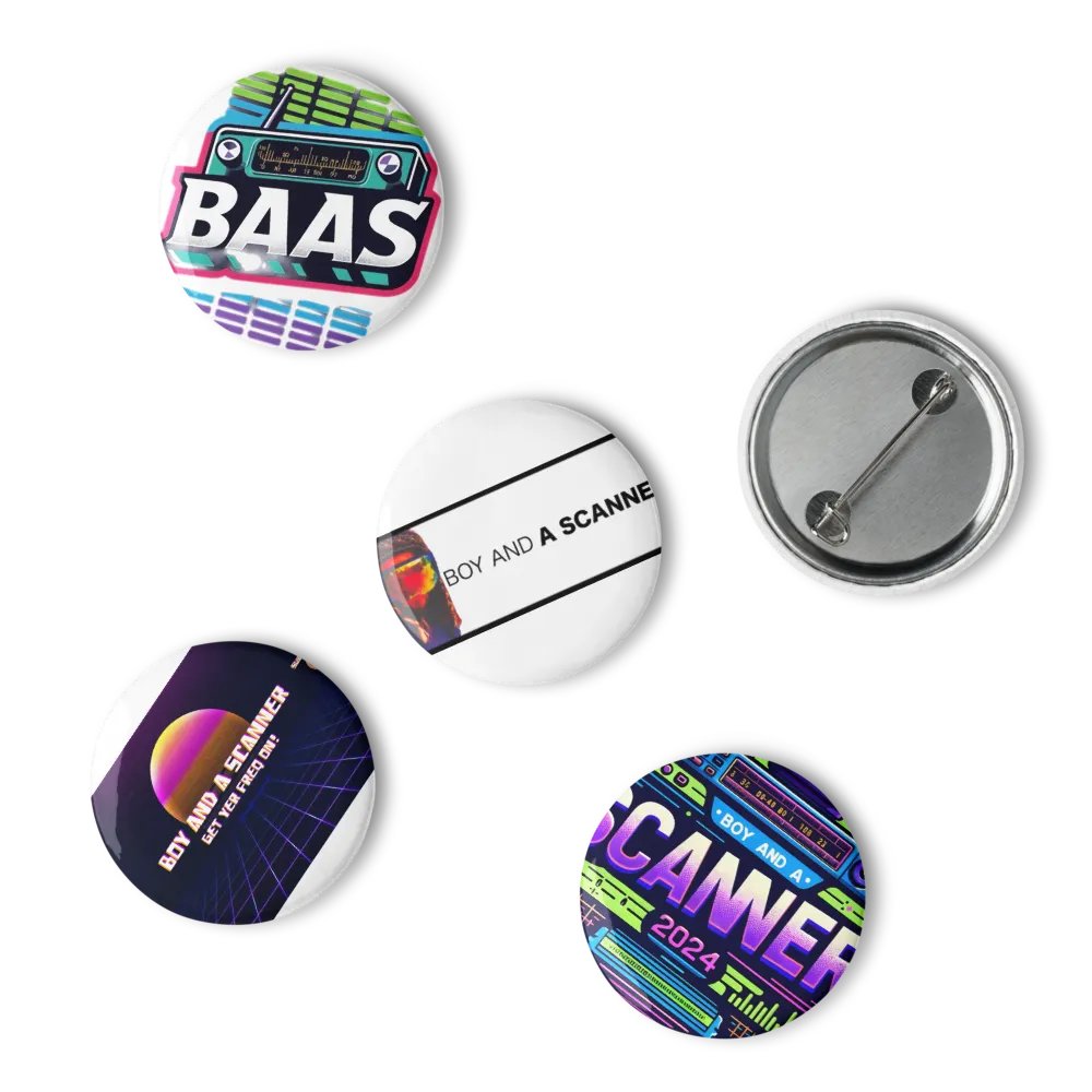FreqFanatic 5-Pack Pin Set product image (5)