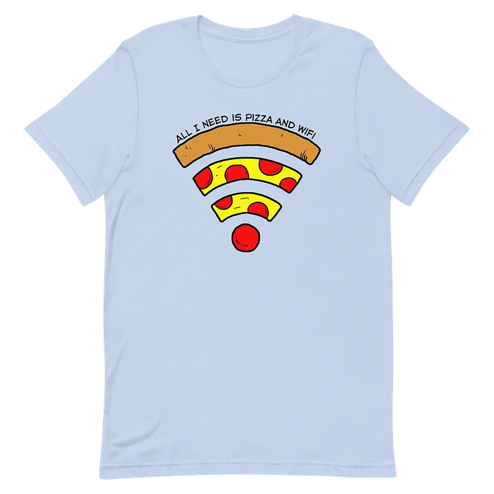 Pizza and WiFi Shirt product image (1)
