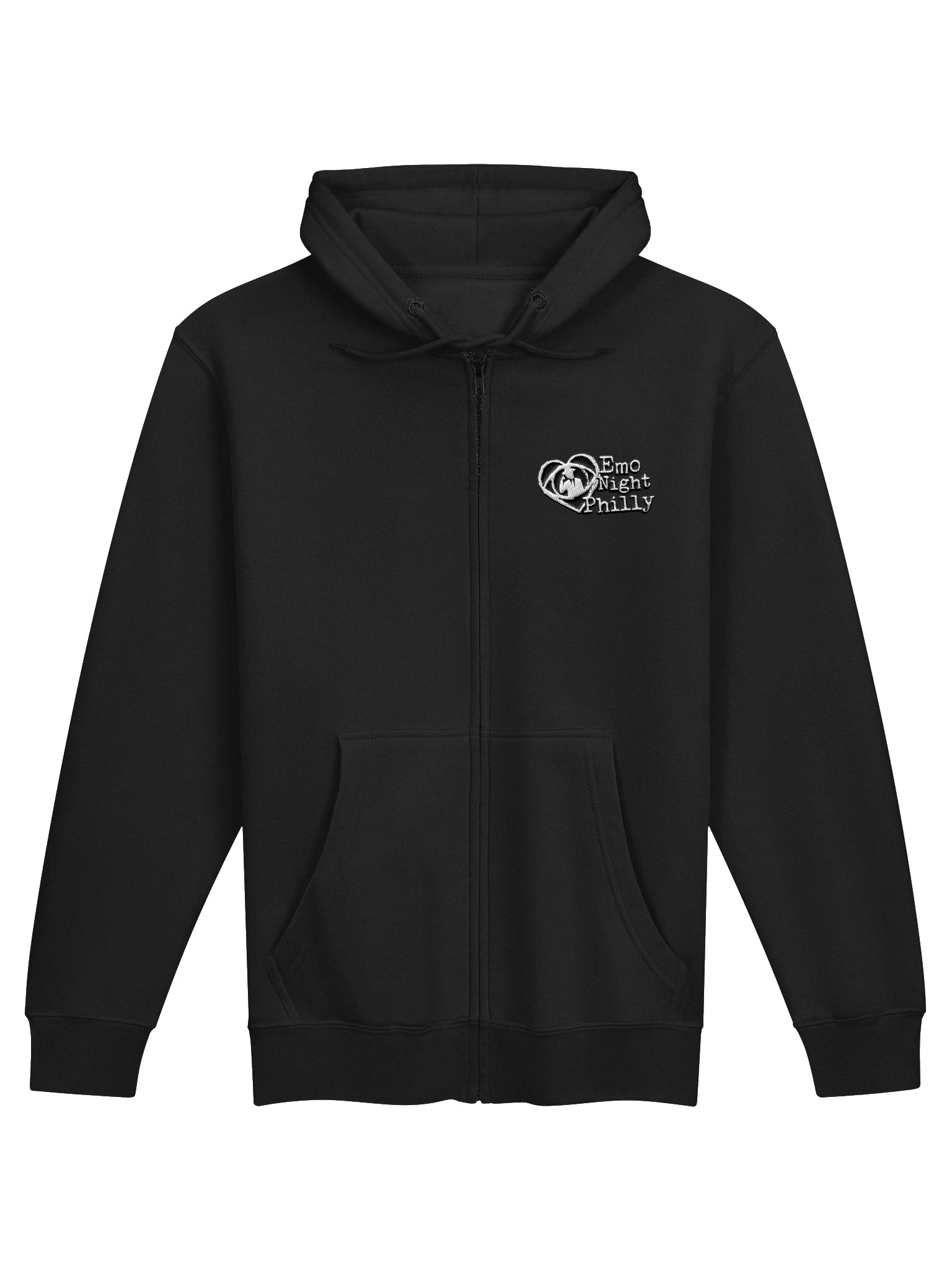 Emo Night Philly Embroidered Zip Up product image (1)