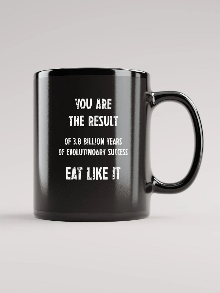 Eat Like It Mug Black product image (1)
