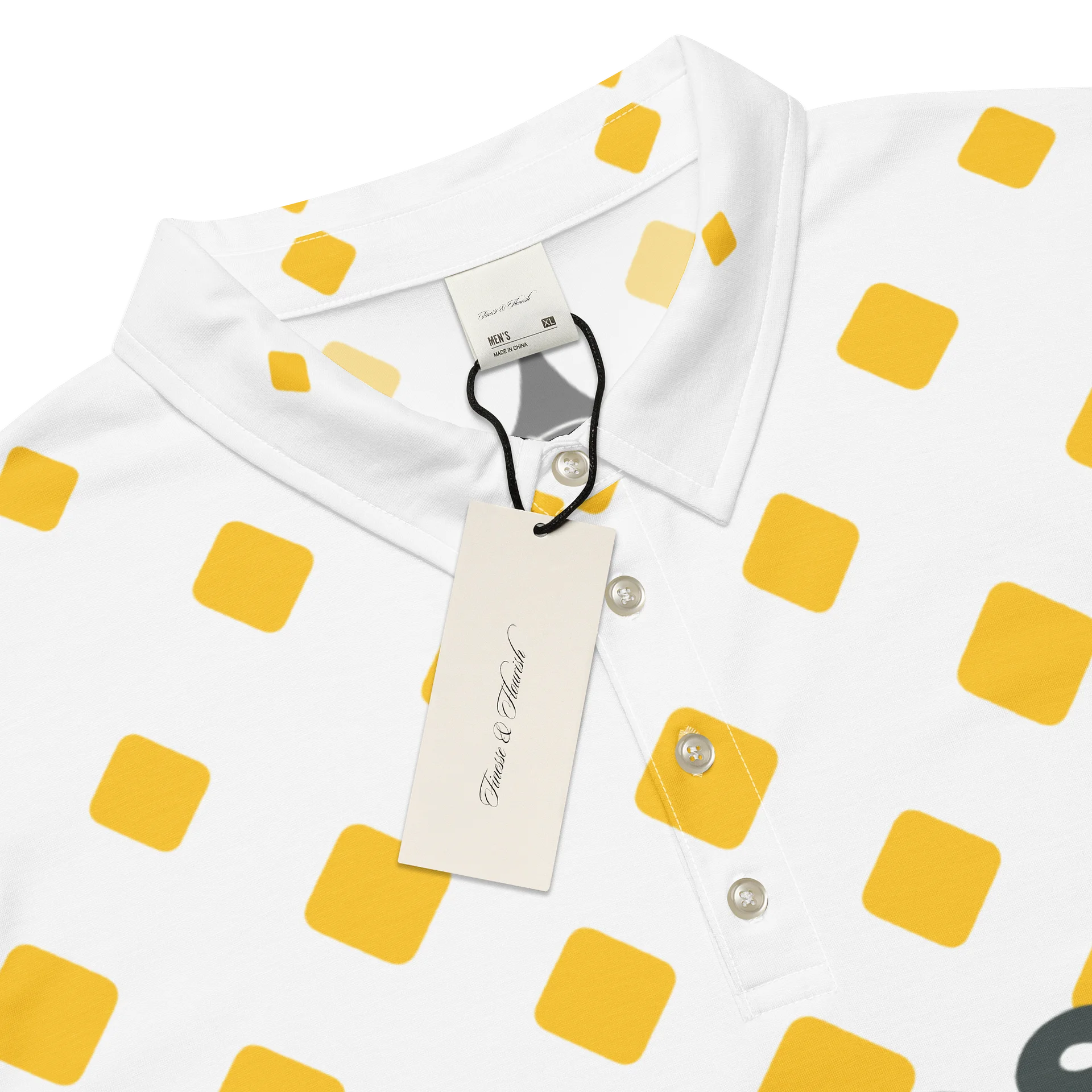 F&F Pineapple Slim Fit Polo Shirt product image (4)
