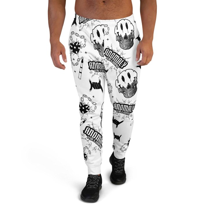 Anomaly All Over White Sweatpants product image (2)