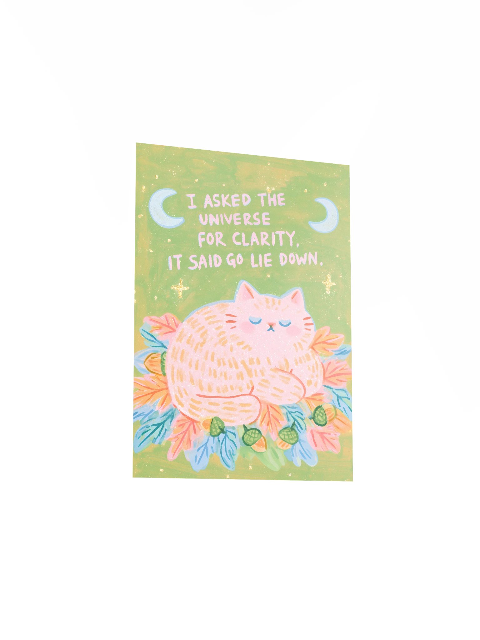 Go Lie Down Cat Poster product image (25)