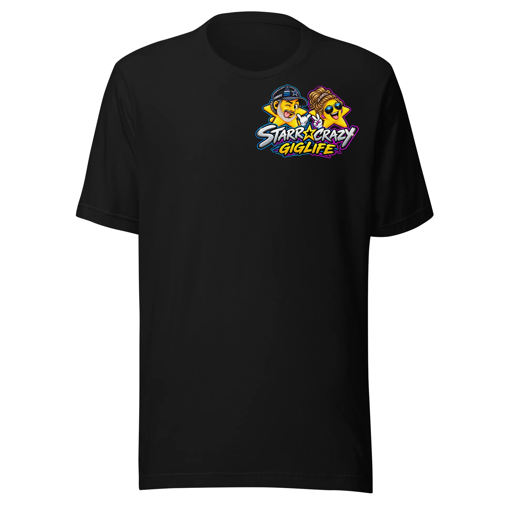 All Aboard the Decline Train – StarrCrazy GigLife Tee product image (1)
