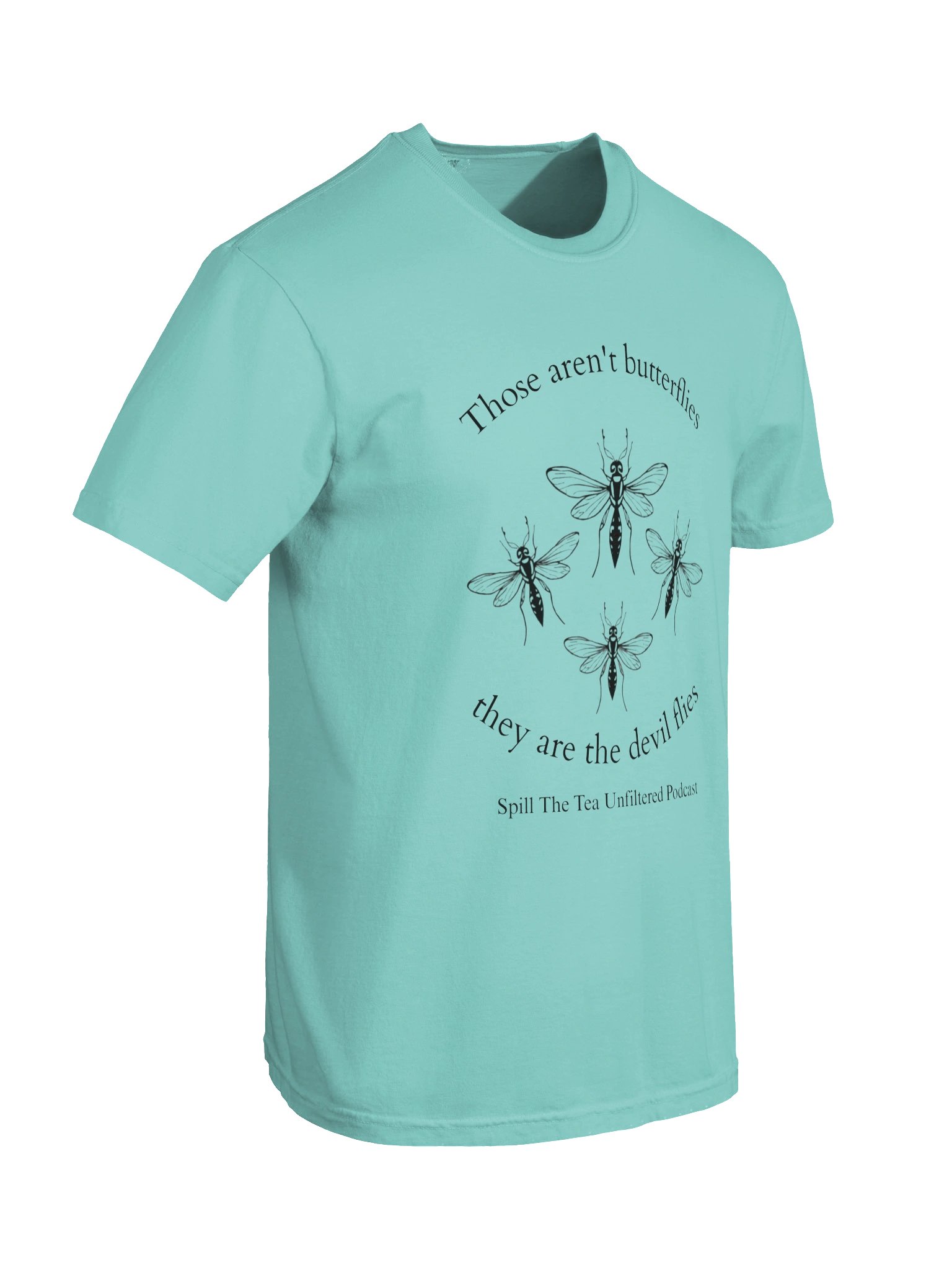 Devil Flies Tee — Spill the Tea Unfiltered product image (6)