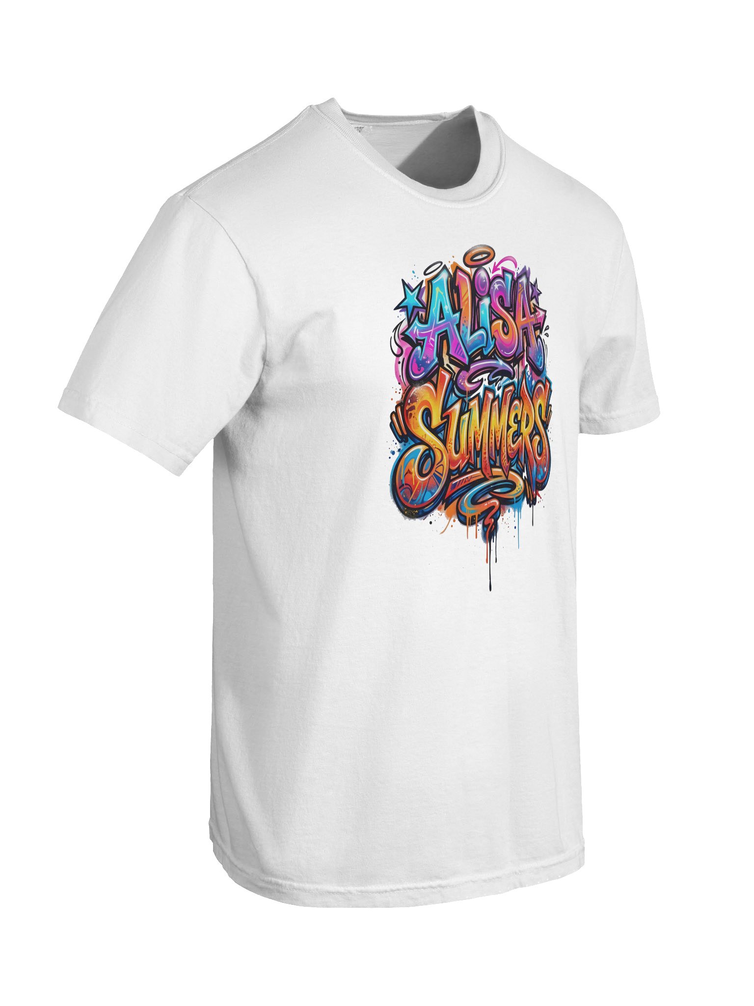 Alisa Summers Signature Graffiti Heavyweight Tee product image (22)