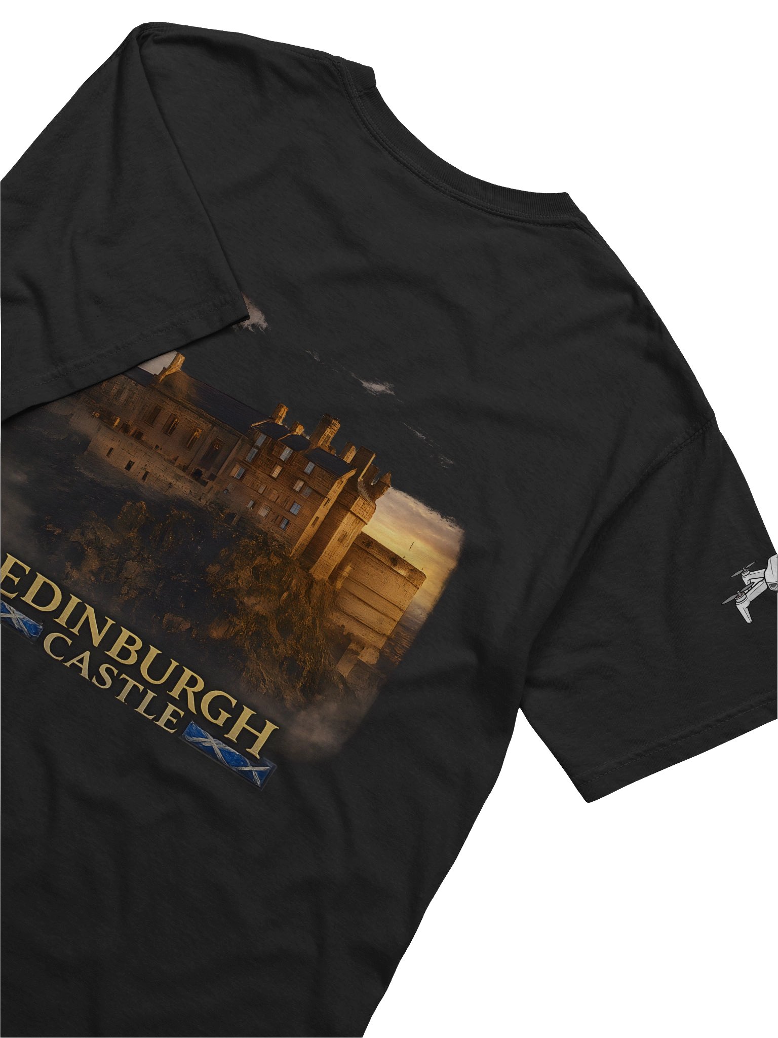 Edinburgh Castle Sunset Tee product image (6)