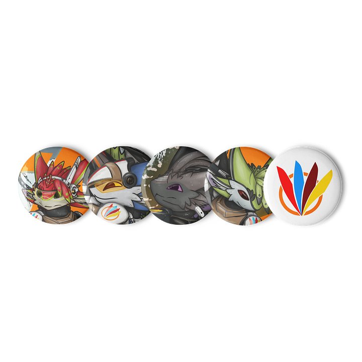 Rarefeather Pack Pins product image (1)