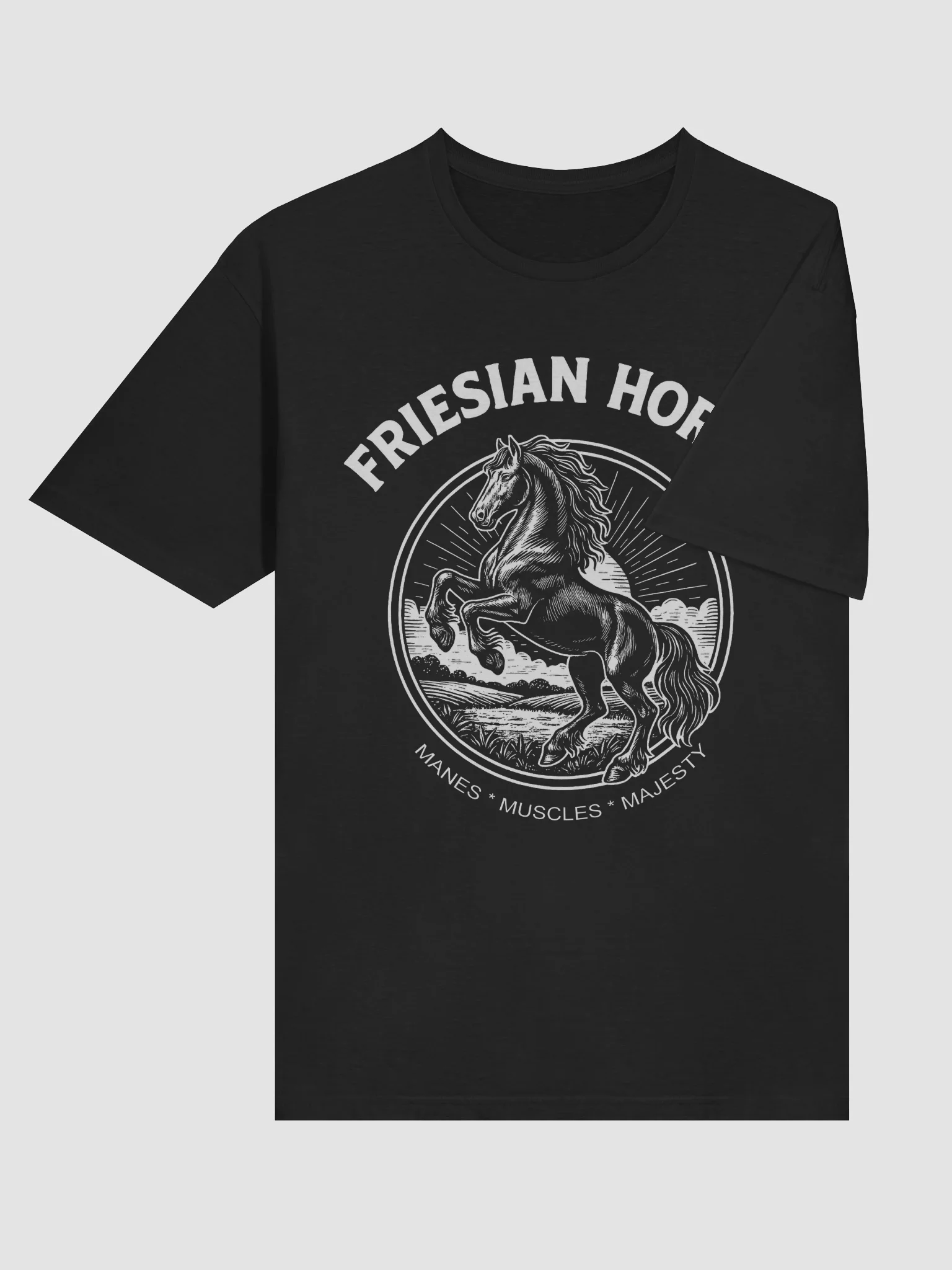 Friesian Horse - Shirt product image (7)