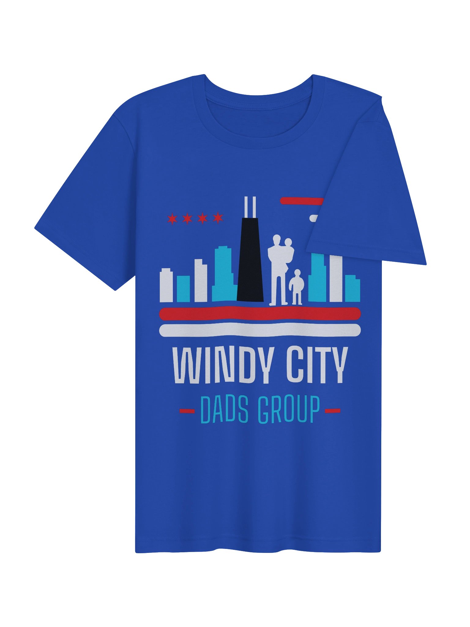 Windy City Dad’s Group: The Official Dad-Uniform Tee (BC) product image (4)