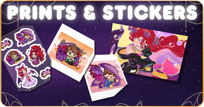 PRINTS &amp; STICKERS