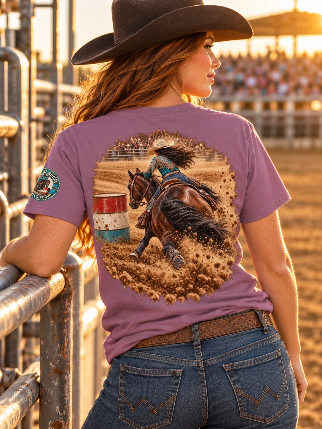 Barrel Racing Shirt — The Money Barrel POV | Broken Cowgirl™ product image (2)