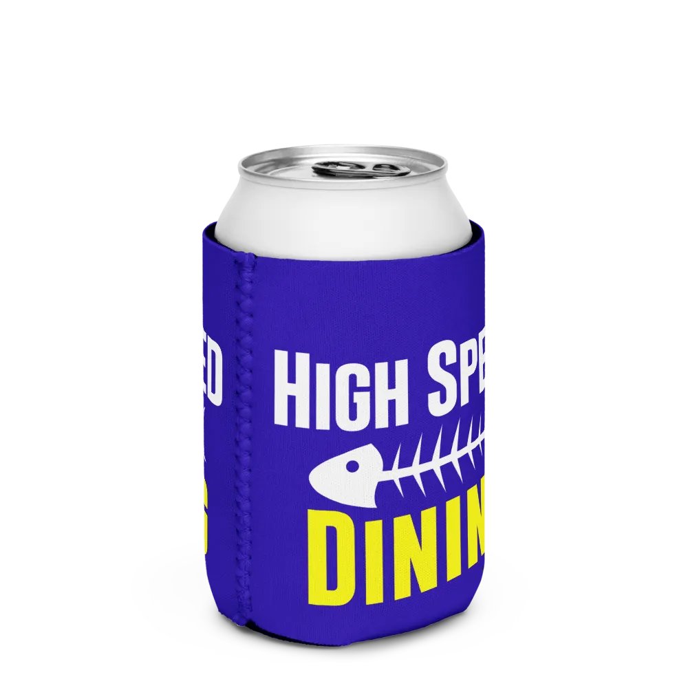 High Speed Dining Fishbone Logo - Can Cooler product image (2)