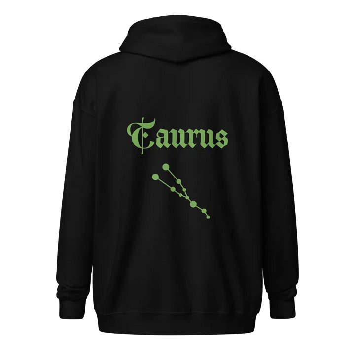 Minimalist Taurus Circle Zip Hoodie product image (8)