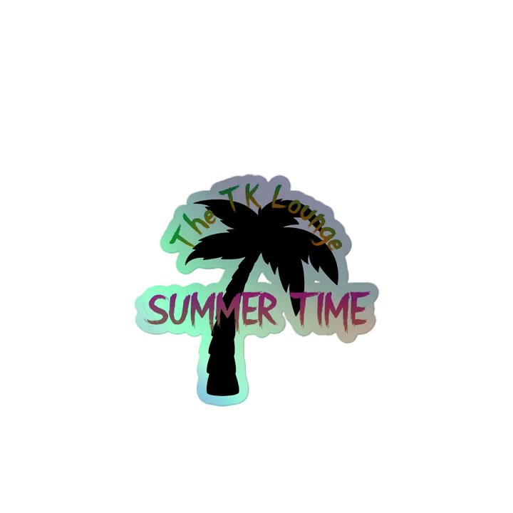 TKL Summer Time - Holographic Sticker product image (2)