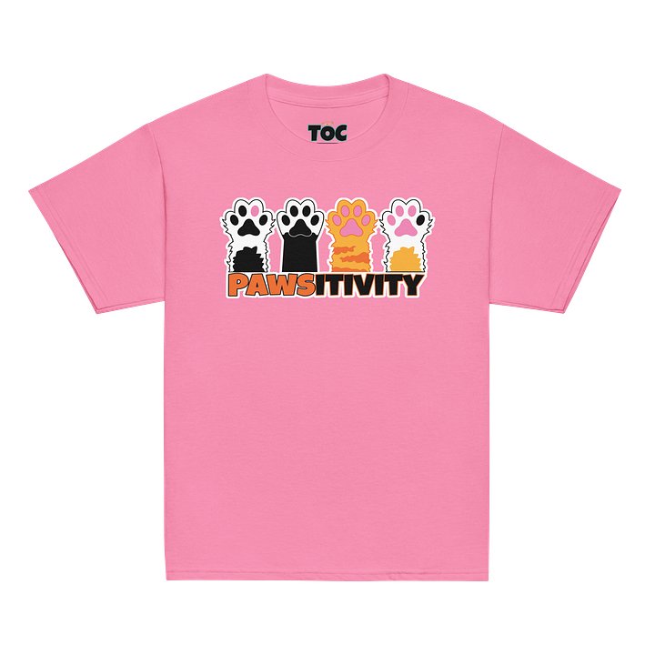 Pawsitivity Kids T-Shirt | T-shirt pour enfants product image (2)