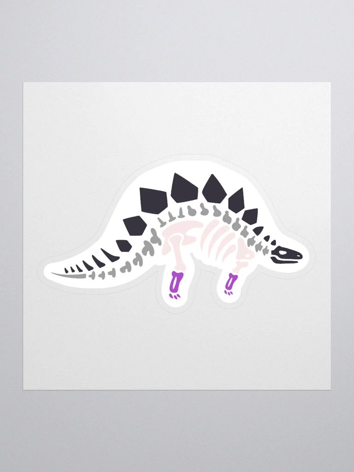 Stegosaurus Skeleton Stickers product image (1)