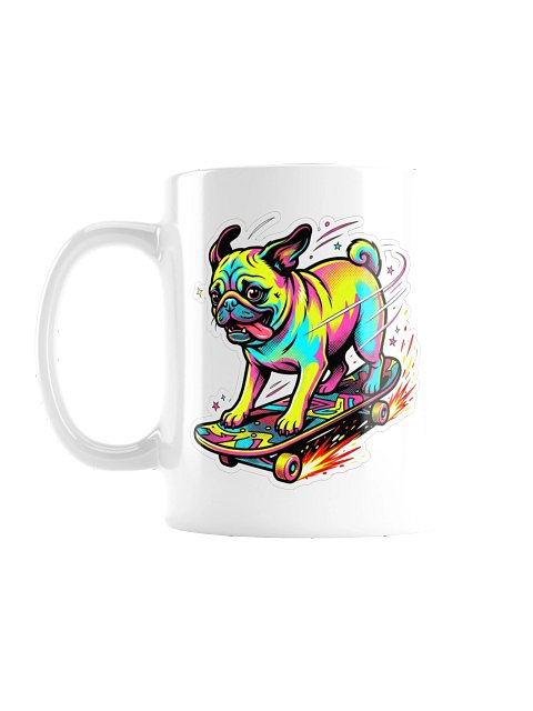Kickflip Pug Mug