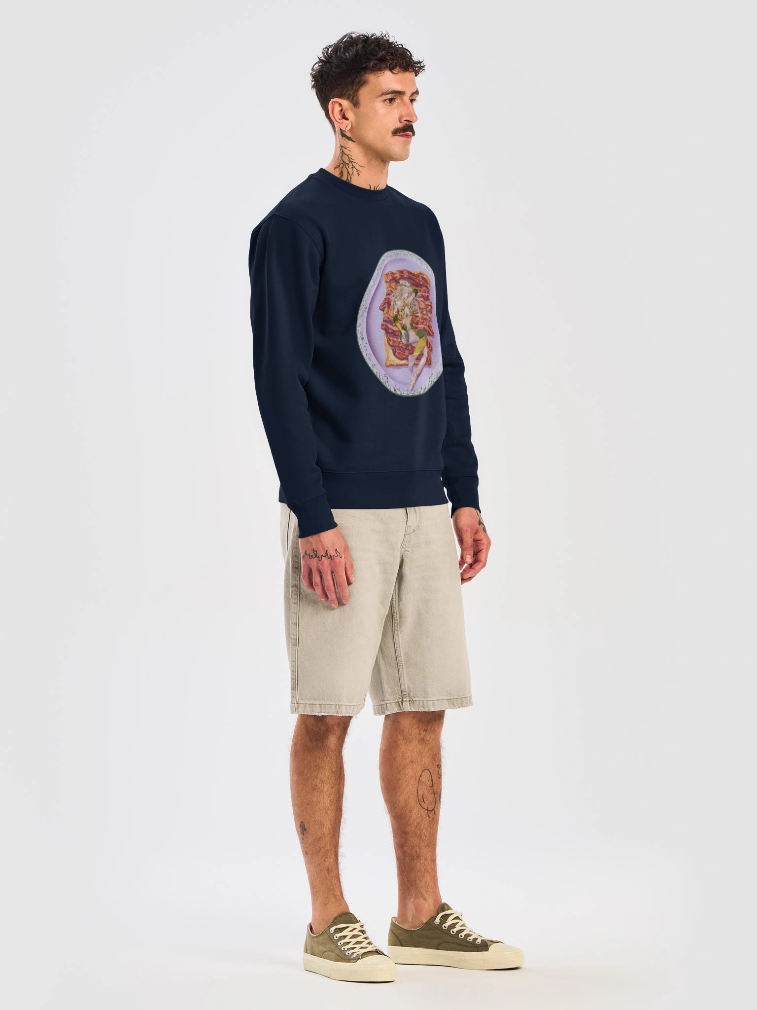 Ploom's Bacon Sleep Crewneck product image (4)