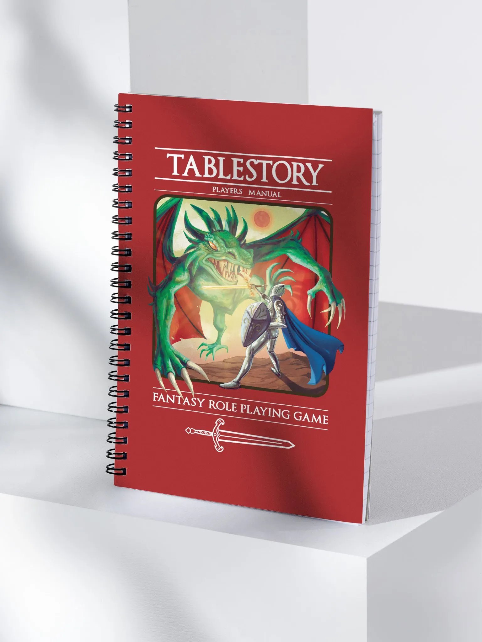 Tablestory Players Manual Spiral Notebook product image (1)