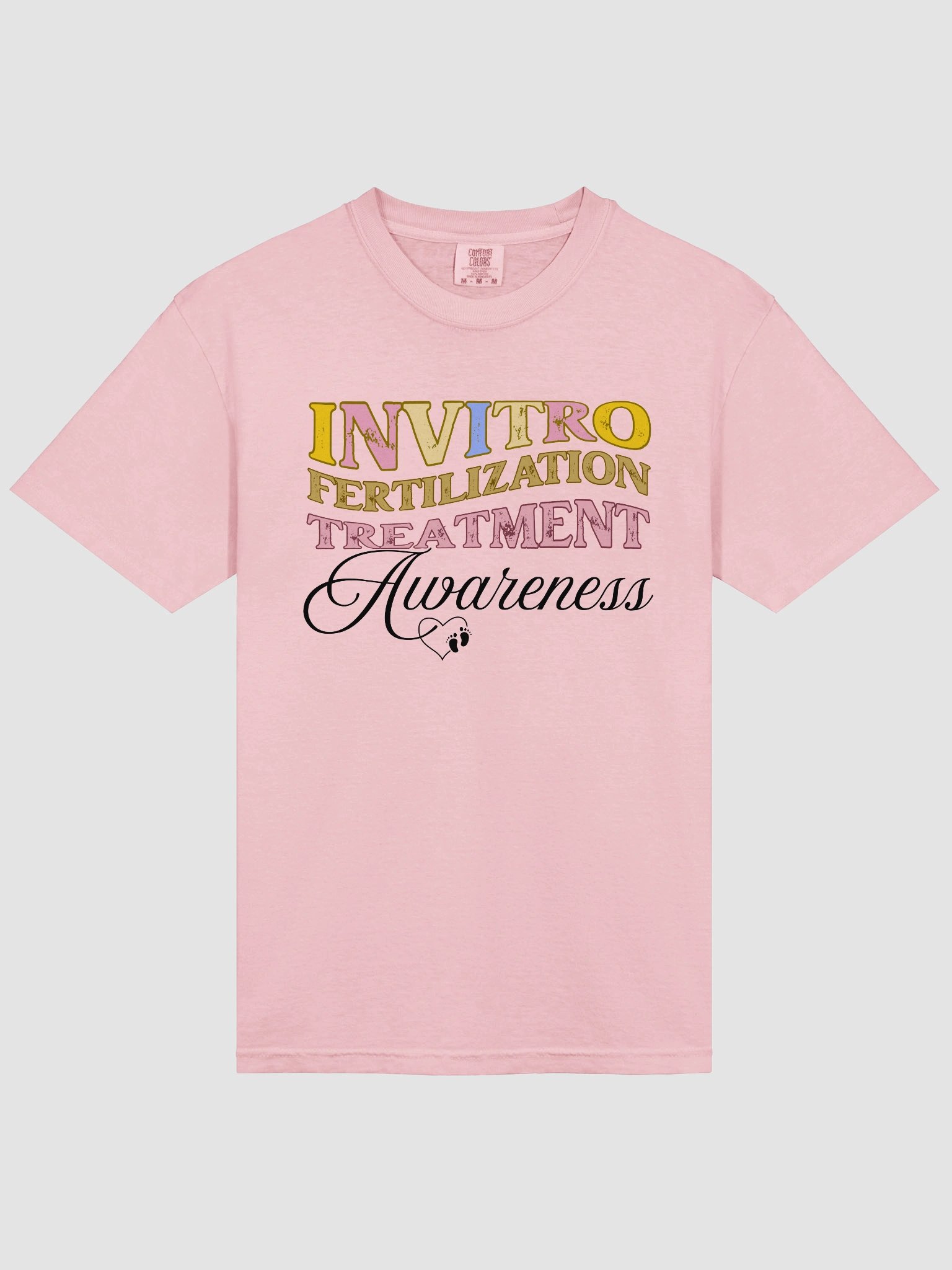 Invitro Fertilization Pregnancy Treatment Comfort Colors T-shirt product image (12)
