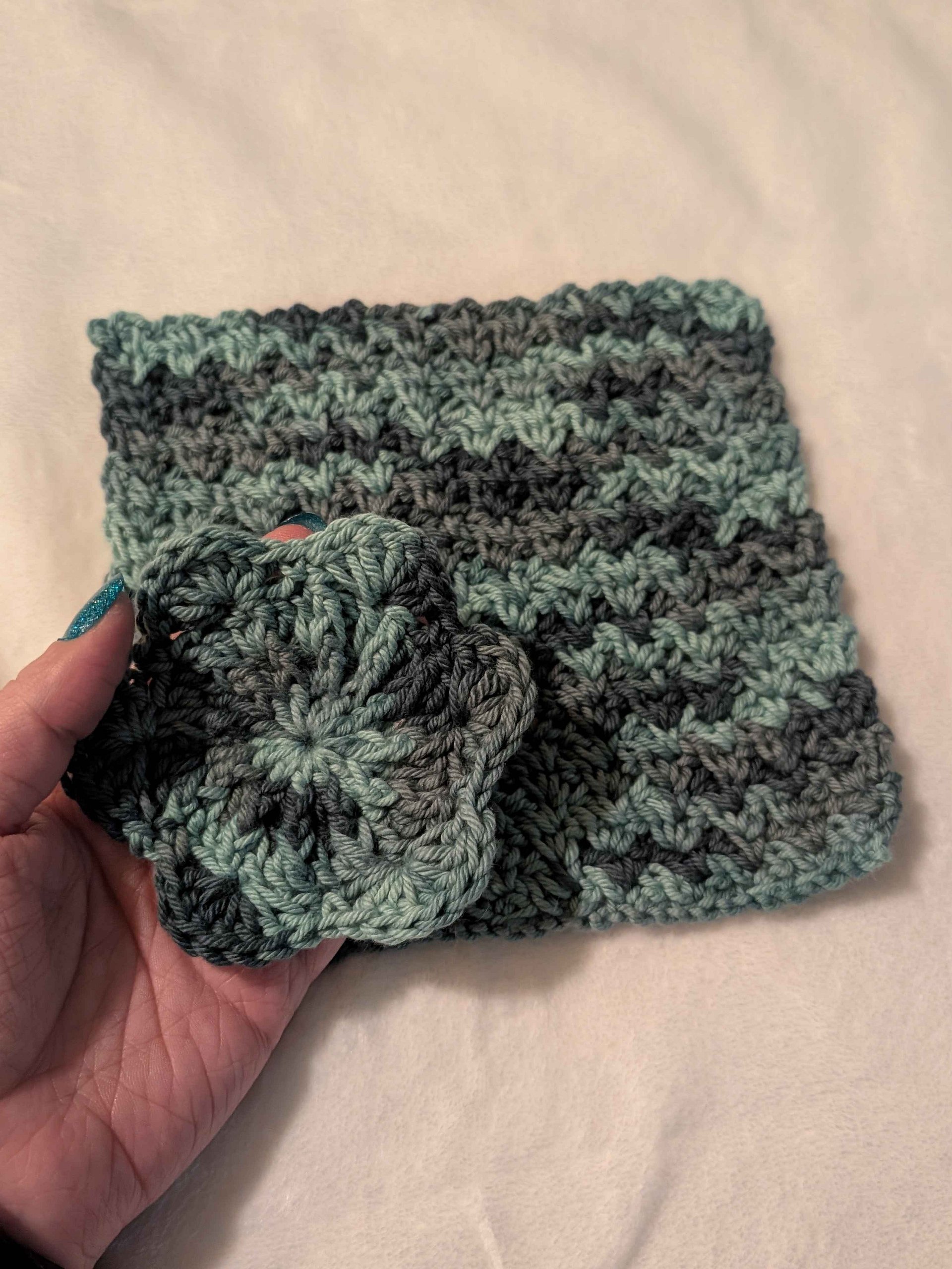 Herb Garden Scrubbie & Dishcloth Set product image (2)