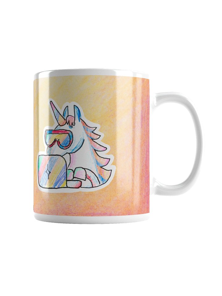 Coding Unicorn Mug (Peach) product image (2)
