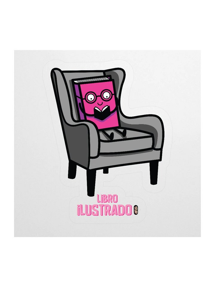 Libro Ilustrado - Sticker (Kiss Cut) product image (1)