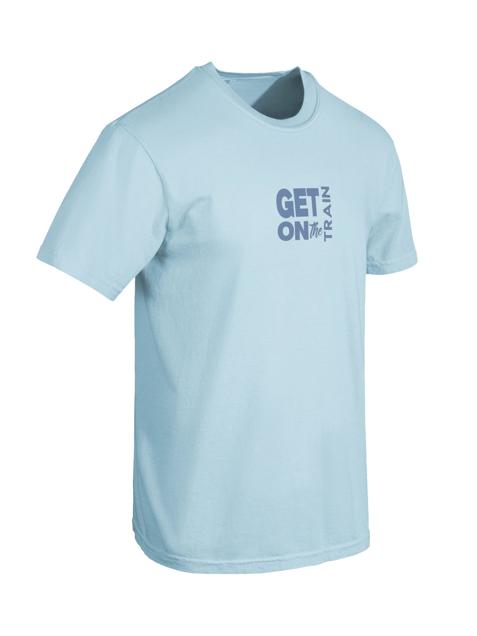 24hr Train Tee -Blue product image (4)