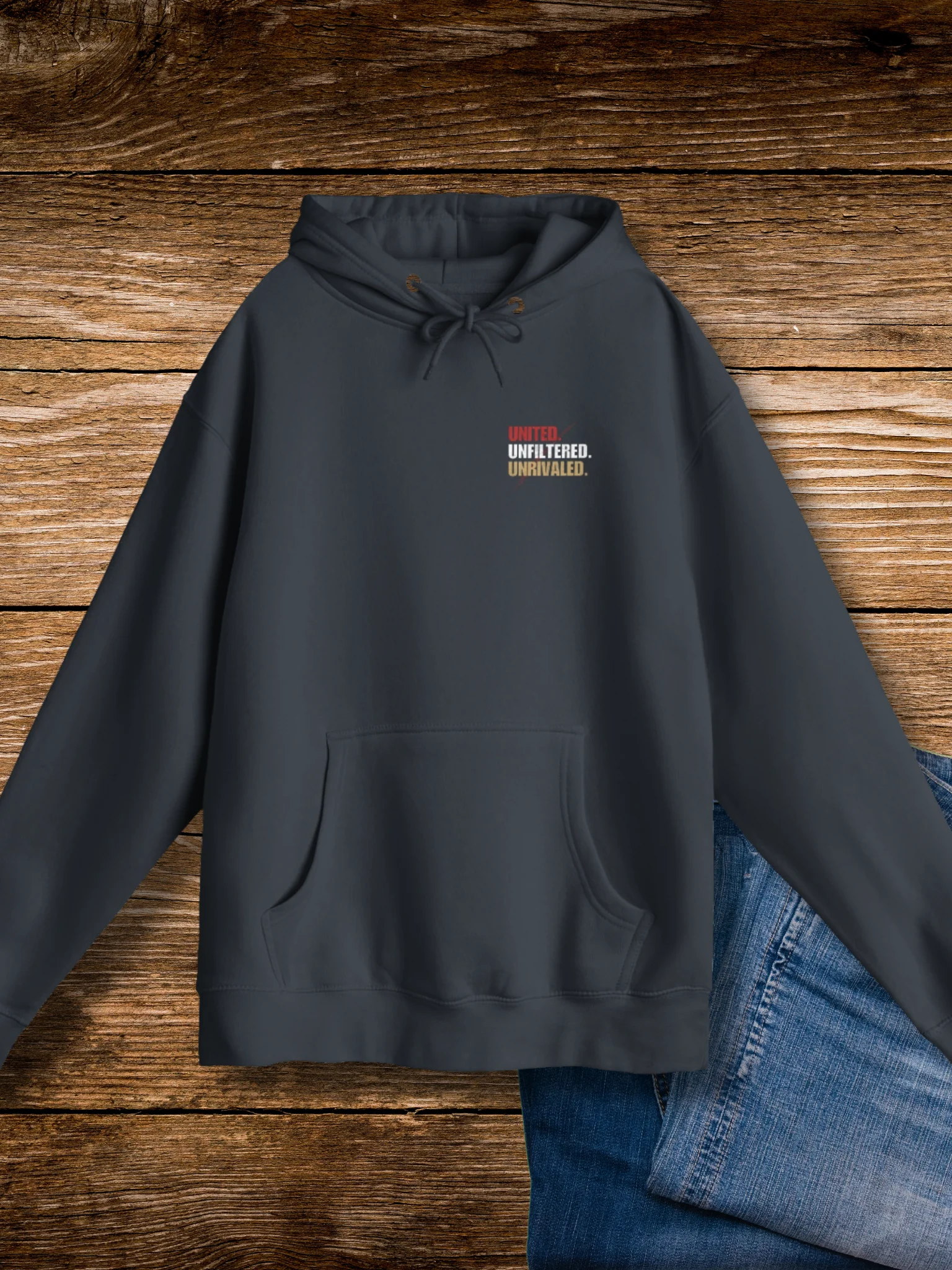 United. Unfiltered. Unrivaled. Lane Seven Premium Pullover Hoodie product image (31)