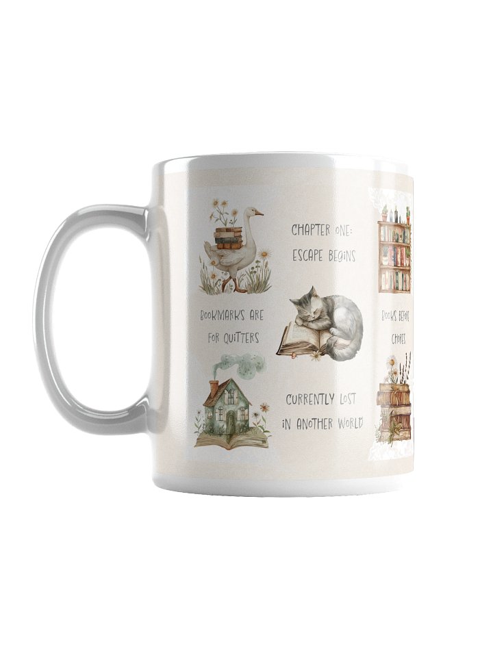 Escape Begins Glossy Ceramic Mug product image (2)