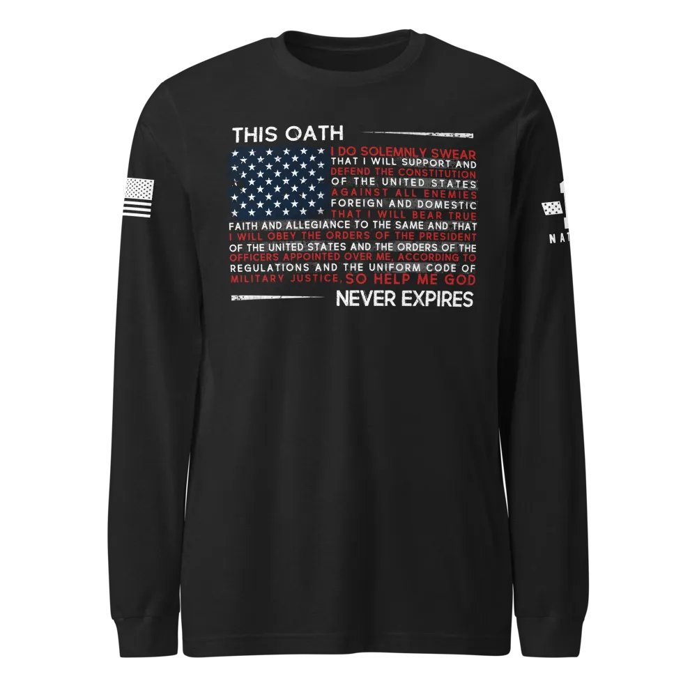 Veteran Oath Long Sleeve product image (1)